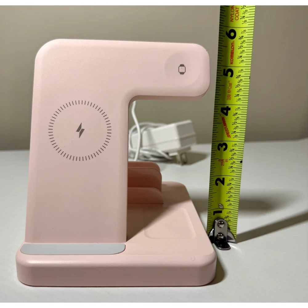 Generic G805 Wireless Charging Station Excellent Pink Multi-Device Dock 36W